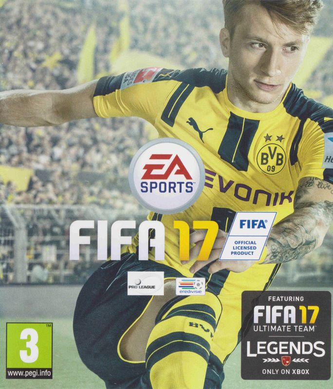 FIFA 17 box art for Xbox One